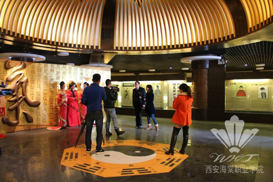 陕西一套《七女秀陕西》栏目组走进海棠学院中医美容博物馆